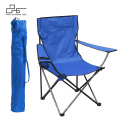 Portable Folding Chair with Arm Rest Cup Holder and Carrying and Storage Bag